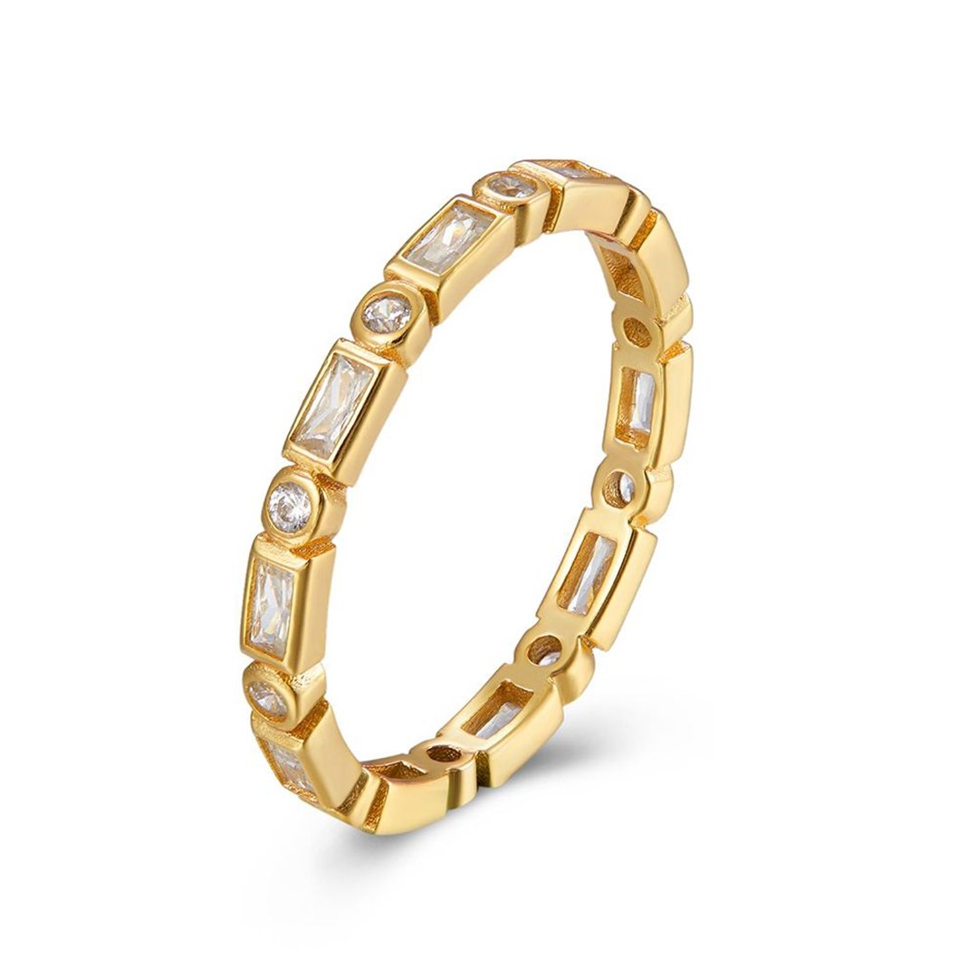 White Stone ring
