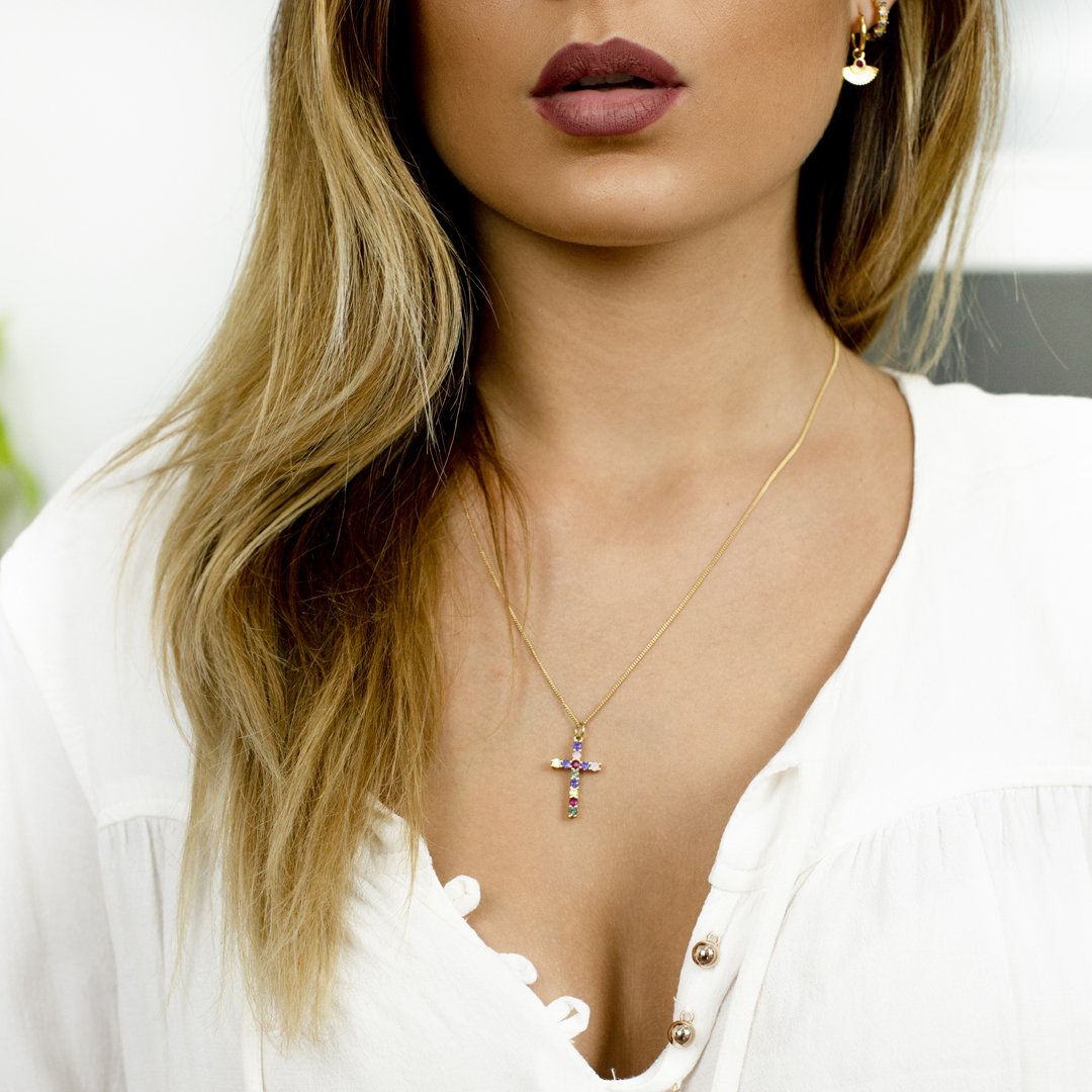 Cross necklace - Imagen 2