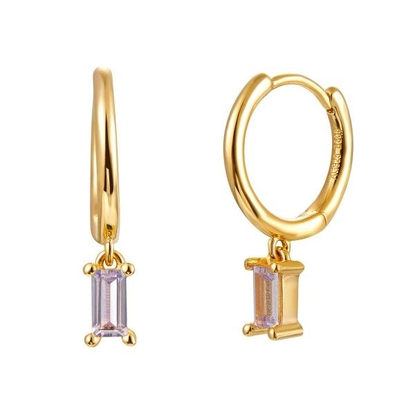 Iris earrings