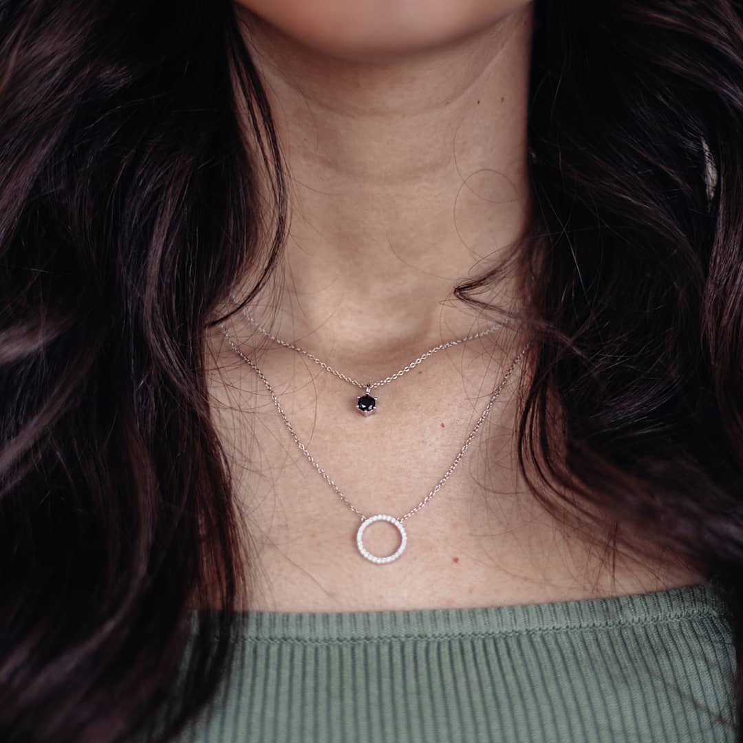 Aqua necklace by Balinot