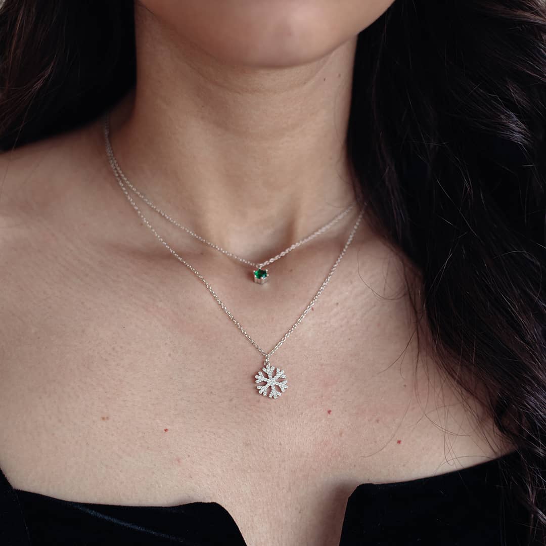 Aqua necklace by Balinot